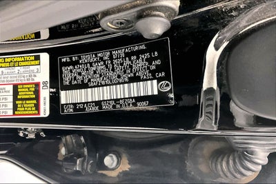 2020 Lexus ES 350 Ultra Luxury