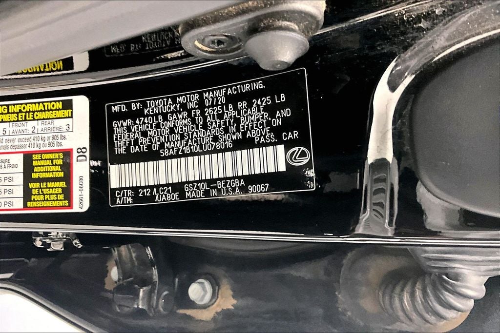 2020 Lexus ES 350 Ultra Luxury