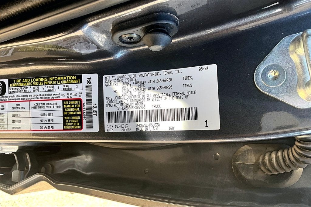 2024 Toyota Tundra SR5