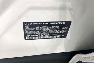 2024 BMW X3 sDrive30i