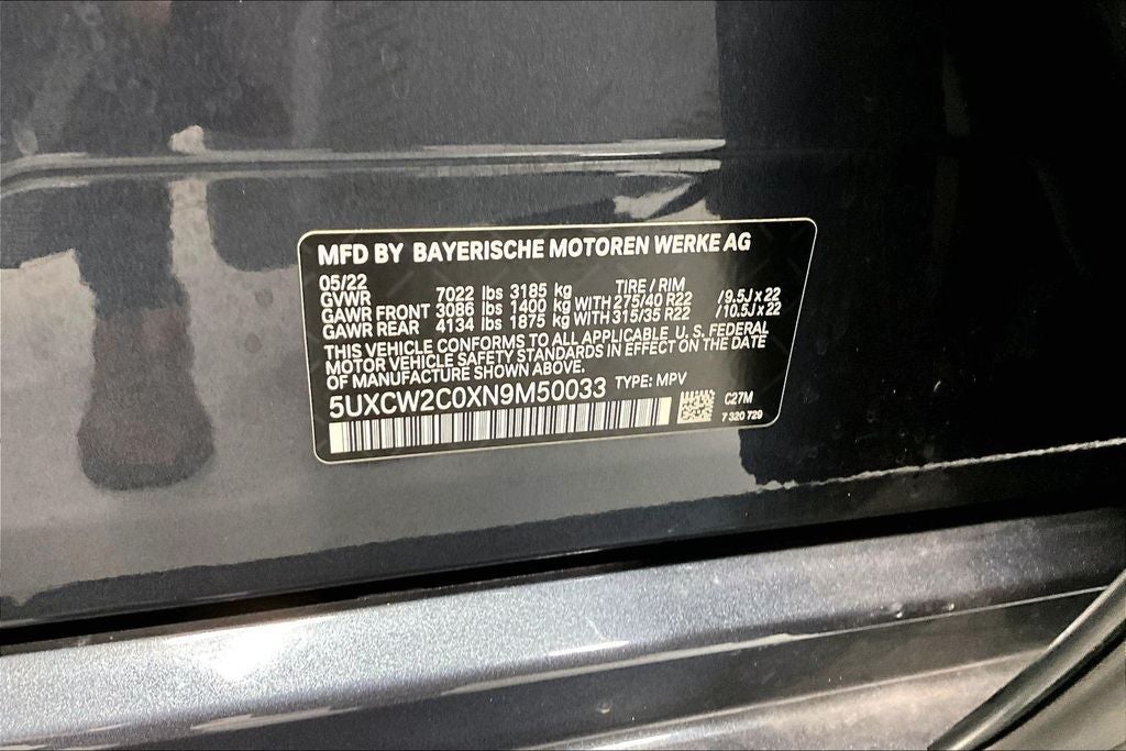 2022 BMW X7 xDrive40i