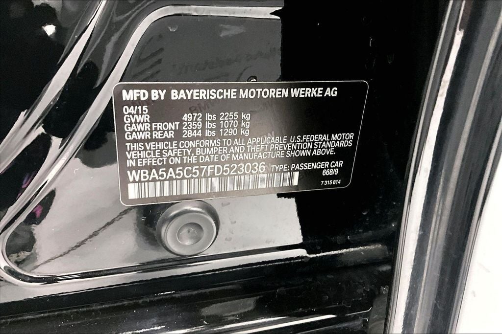 2015 BMW 5 Series 528i