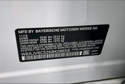 2019 BMW 6 Series 640 Gran Turismo i xDrive