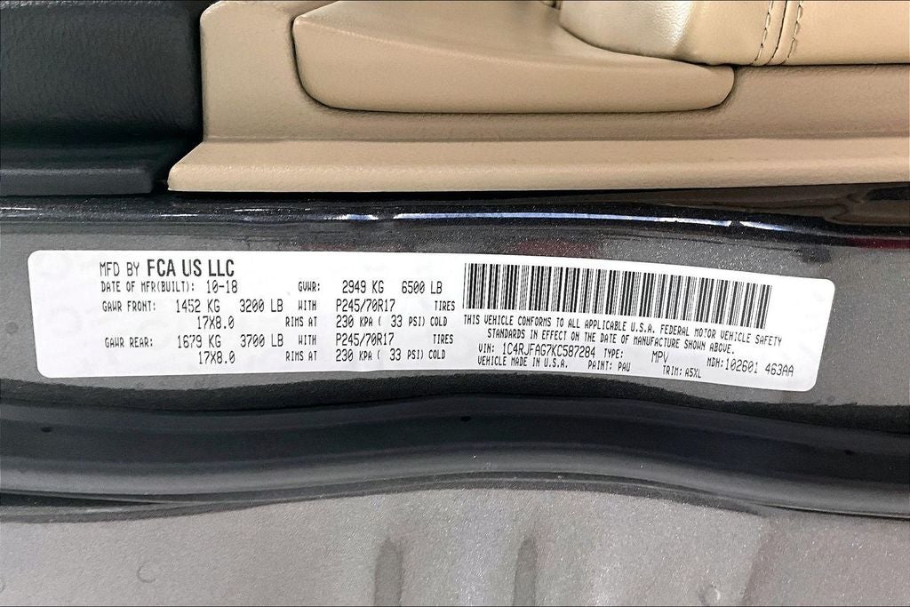 2019 Jeep Grand Cherokee Laredo E