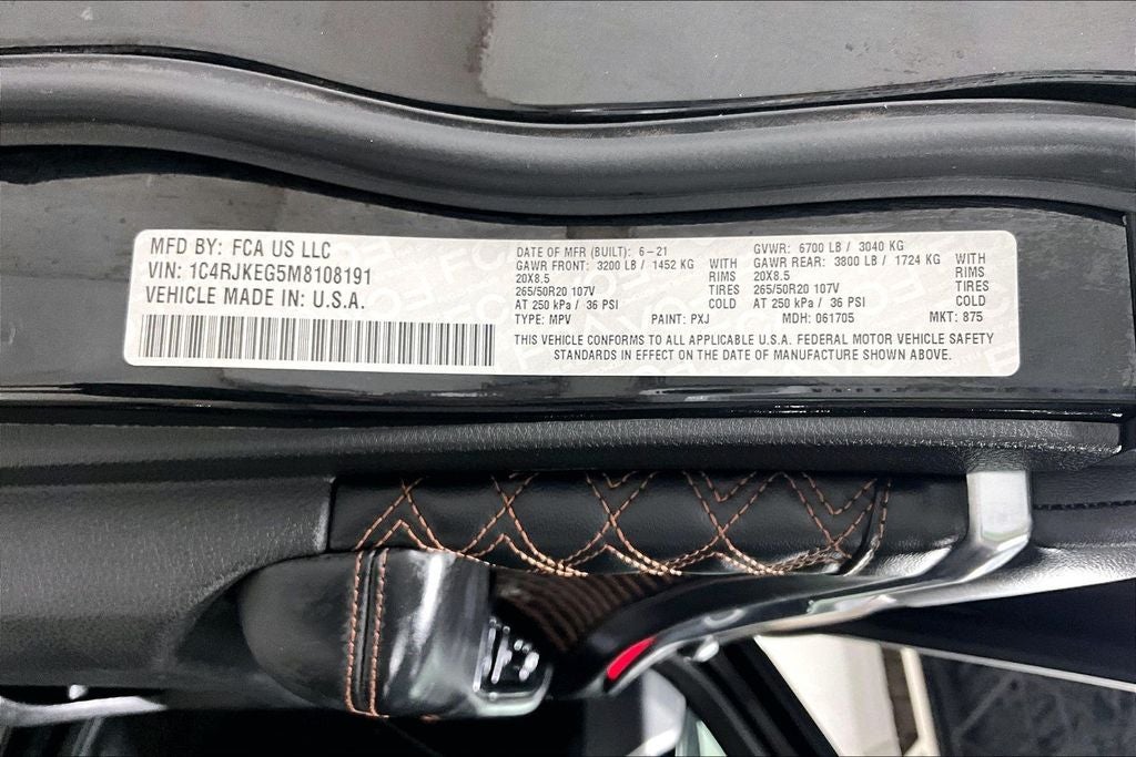 2021 Jeep Grand Cherokee L Summit