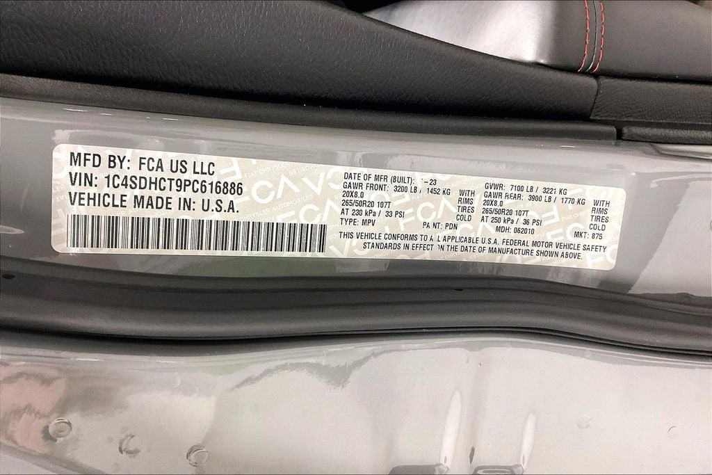 2023 Dodge Durango R/T Plus