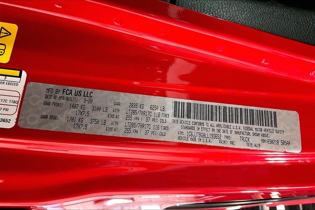 2020 Jeep Gladiator Rubicon
