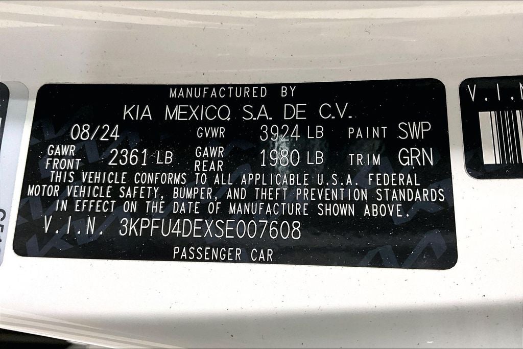 2025 Kia K4 EX