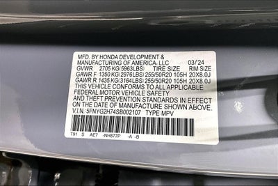 2025 Honda Pilot Touring