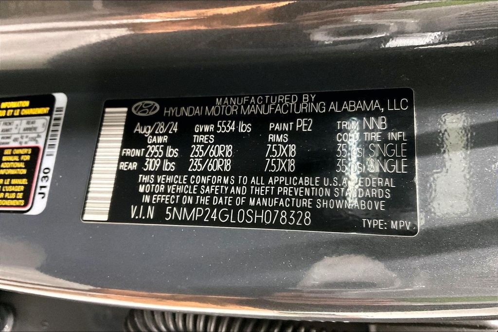 2025 Hyundai Santa Fe SEL