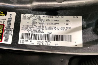 2024 Toyota Tundra Hybrid Platinum
