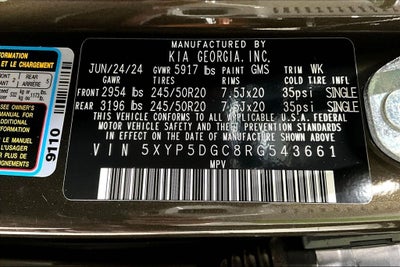 2024 Kia Telluride SX-Prestige X-Line