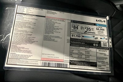 2024 Kia Sportage Plug-In Hybrid X-Line Prestige