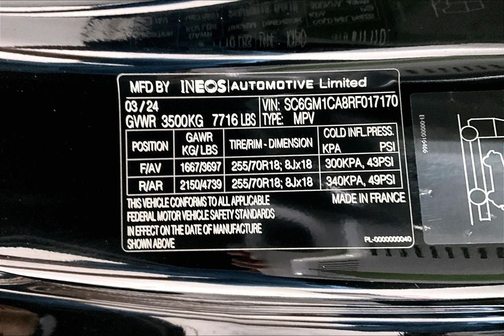 2024 INEOS Grenadier Station Wagon Fieldmaster Edition