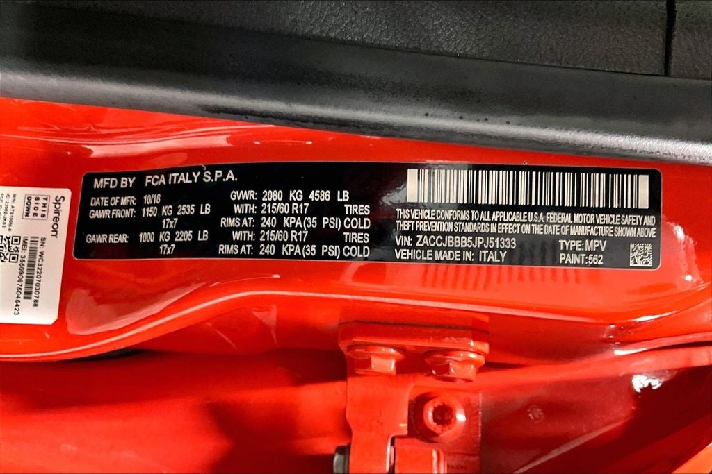 2018 Jeep Renegade Latitude