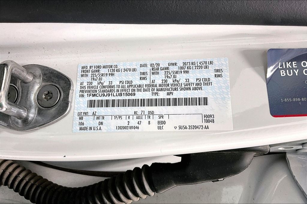 2020 Ford Escape Titanium