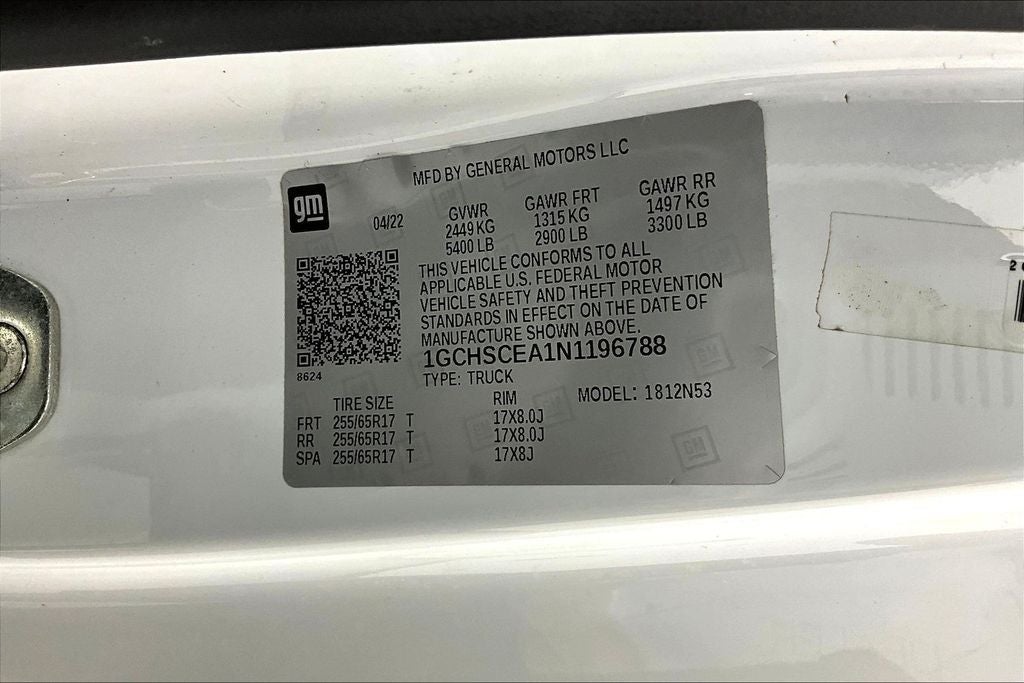 2022 Chevrolet Colorado LT