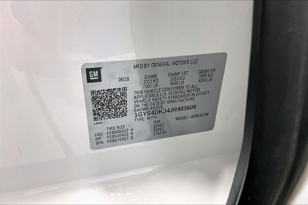 2018 Cadillac Escalade Platinum Edition