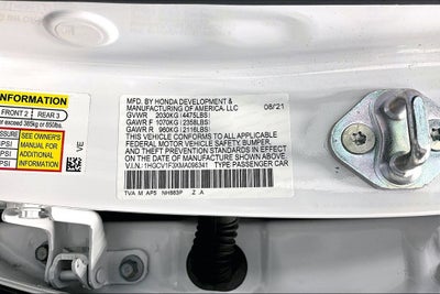 2021 Honda Accord Sport