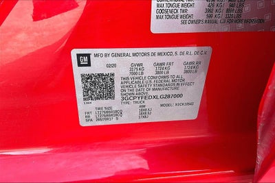 2020 Chevrolet Silverado 1500 LT Trail Boss