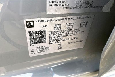 2024 GMC Sierra 1500 AT4