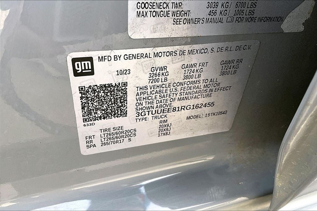 2024 GMC Sierra 1500 AT4