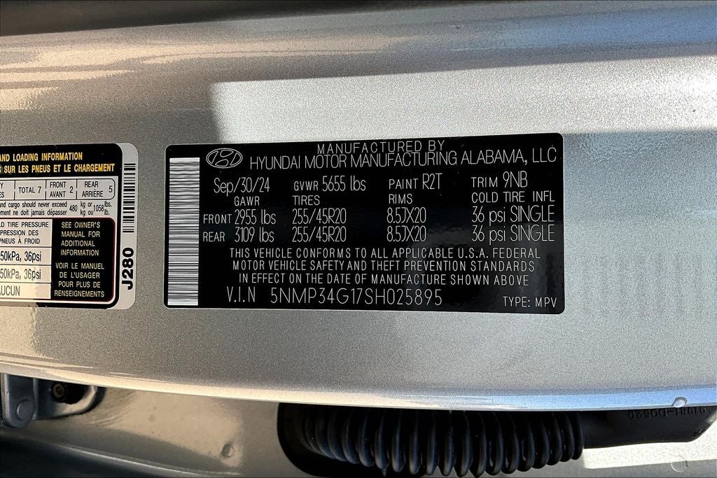 2025 Hyundai Santa Fe Hybrid Limited