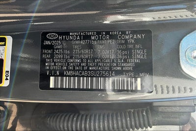 2025 Hyundai Kona SE