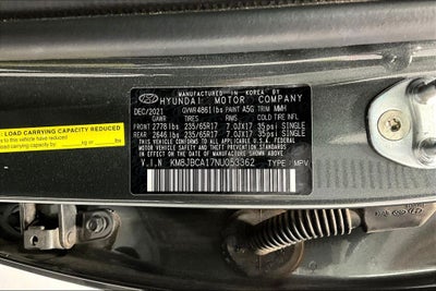 2022 Hyundai Tucson Hybrid Blue