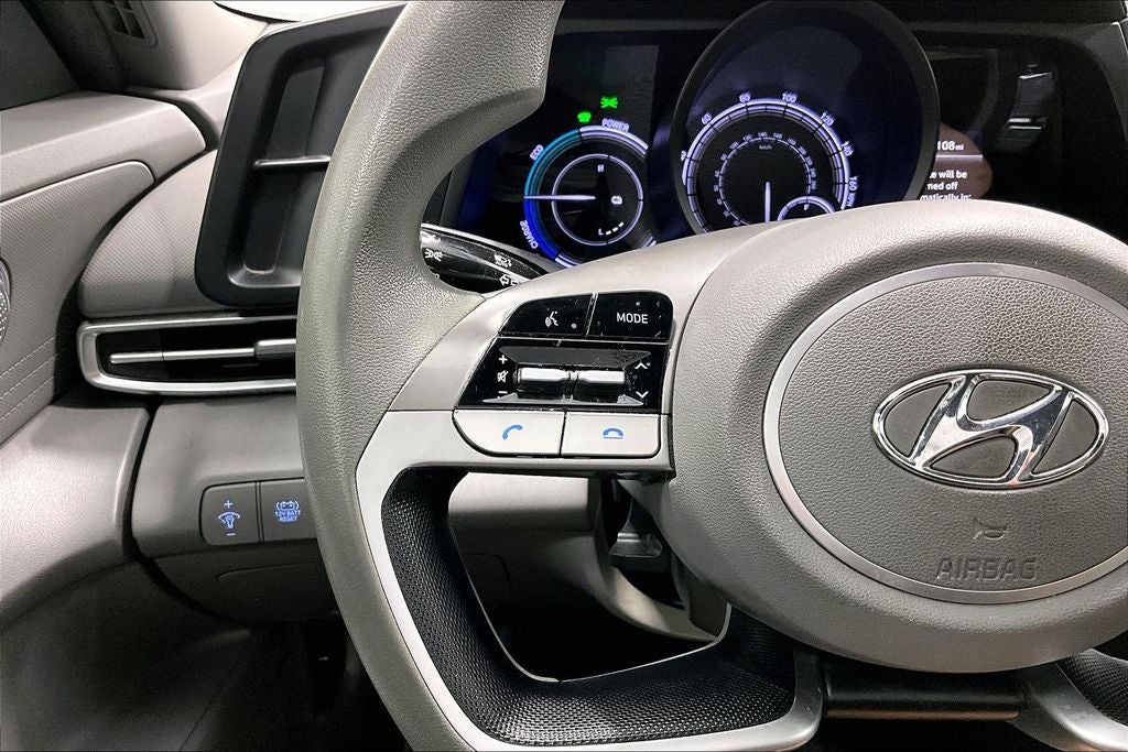 2022 Hyundai Elantra Hybrid Blue