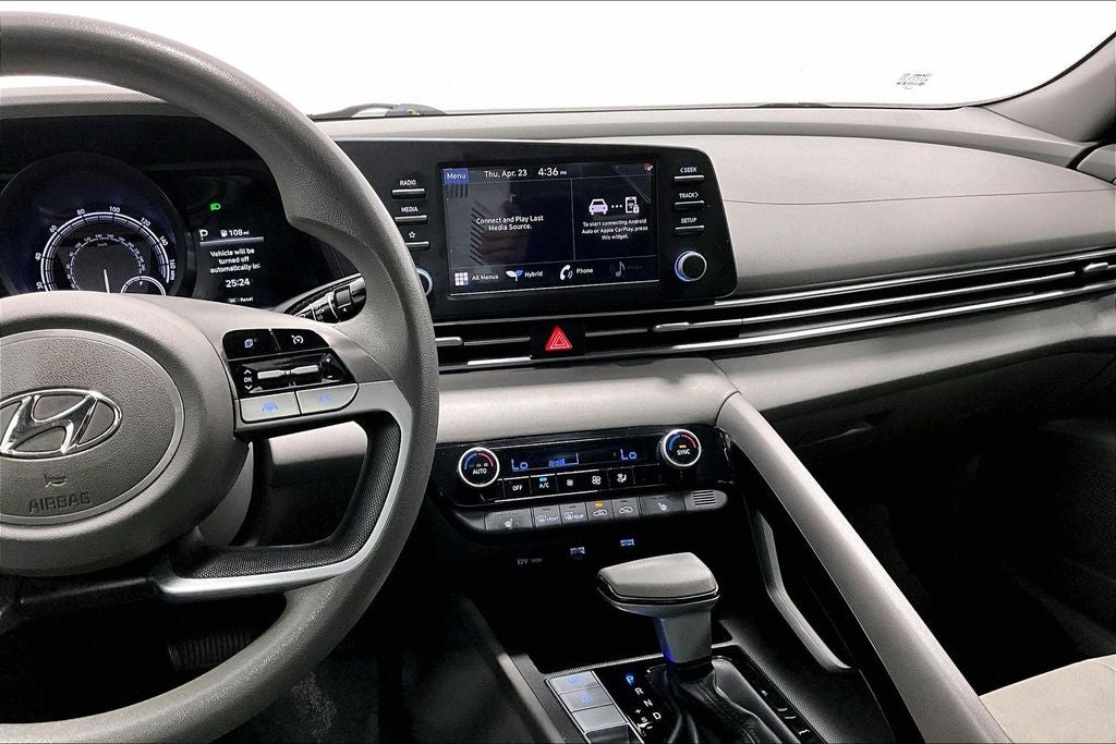 2022 Hyundai Elantra Hybrid Blue