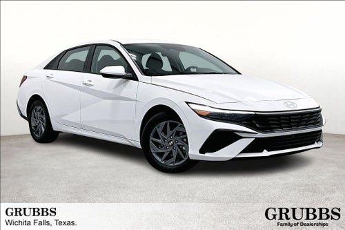 2026 Hyundai Elantra Hybrid Blue