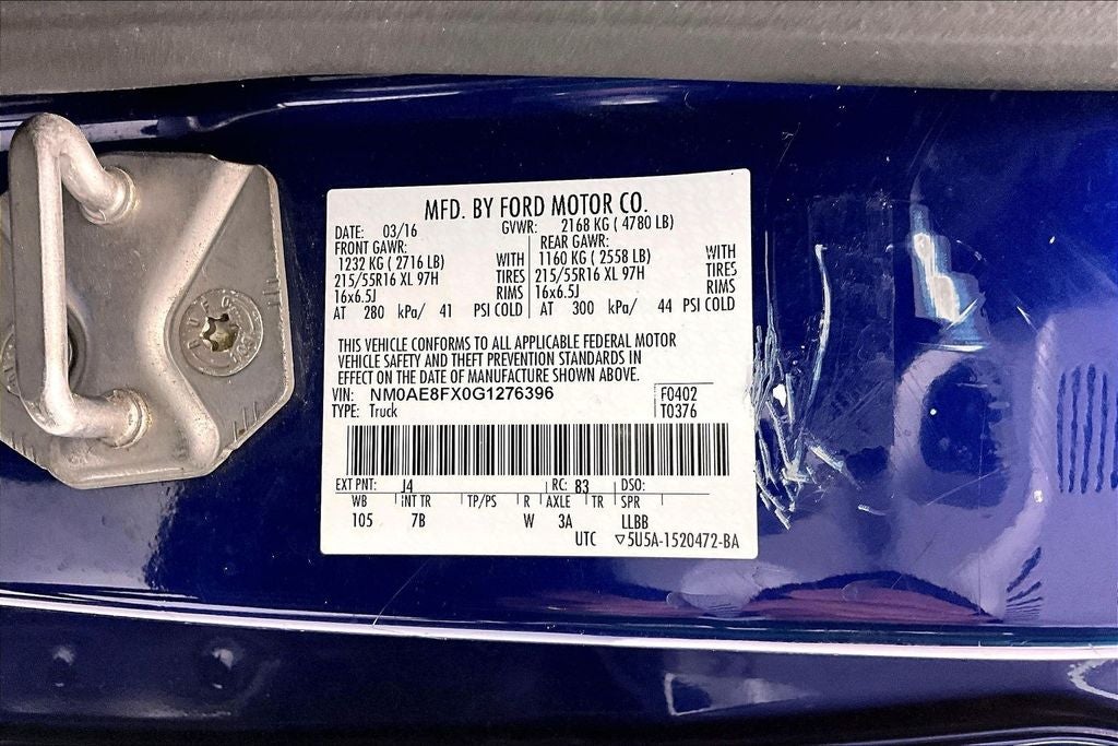 2016 Ford Transit Connect XLT