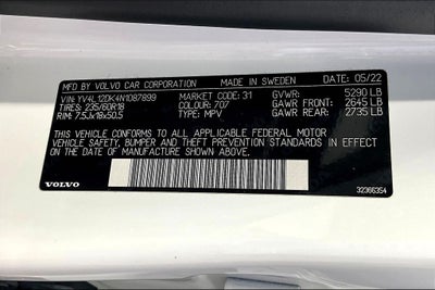 2022 Volvo XC60 B5 Momentum