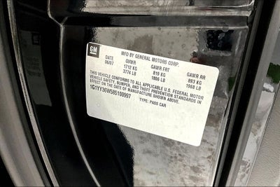 2008 Chevrolet Corvette Base