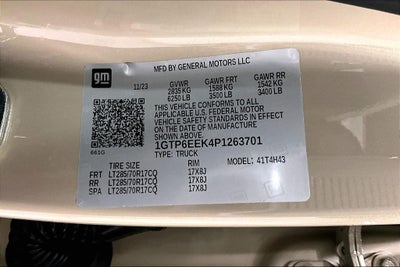 2023 GMC Canyon AT4X