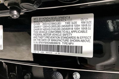 2021 Honda Pilot AWD EX-L