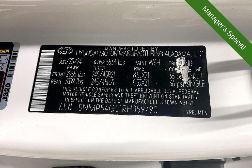 2024 Hyundai Santa Fe Calligraphy