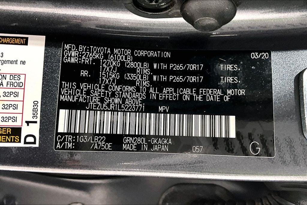 2020 Toyota 4Runner SR5