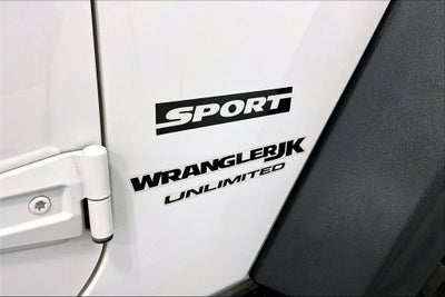 2018 Jeep Wrangler JK Unlimited Sport S 4x4