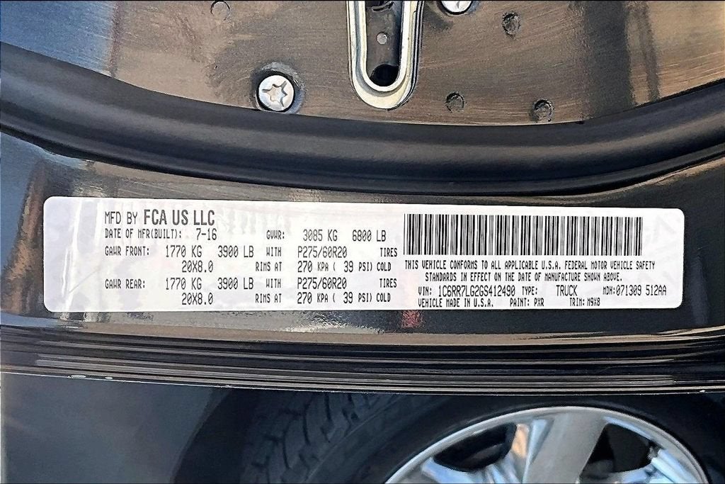 2016 RAM 1500 Big Horn