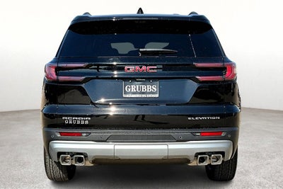 2026 GMC Acadia Elevation