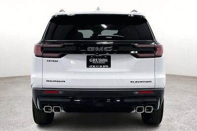 2026 GMC Acadia Elevation