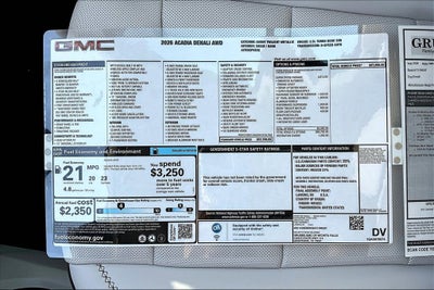 2026 GMC Acadia Denali