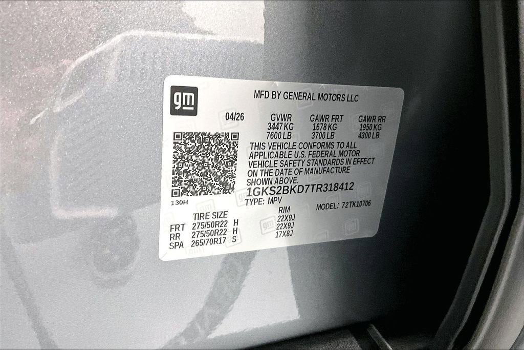 2026 GMC Yukon Elevation