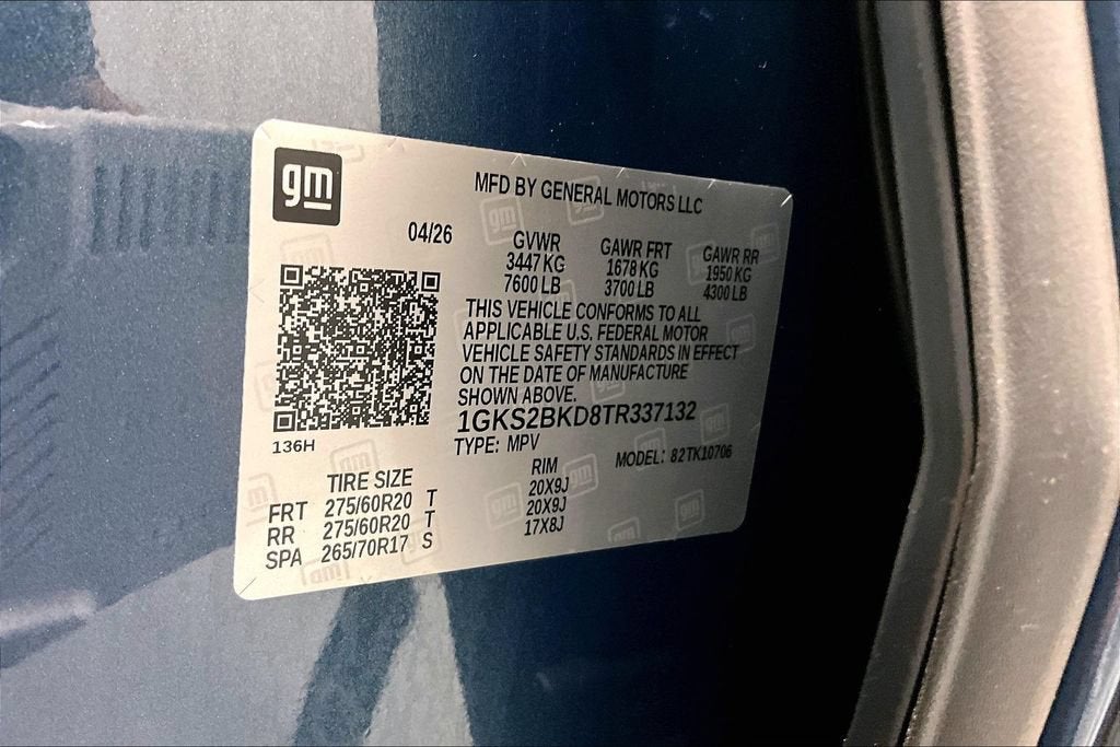 2026 GMC Yukon Elevation