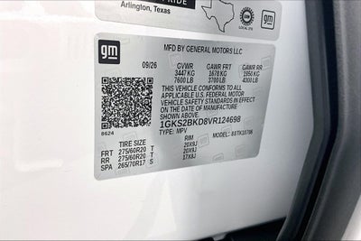 2027 GMC Yukon Elevation