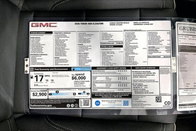 2026 GMC Yukon Elevation