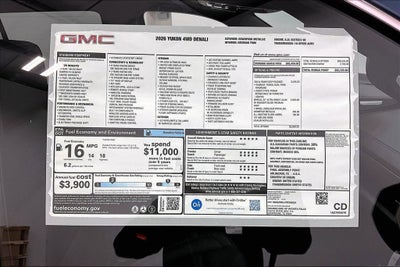 2026 GMC Yukon Denali