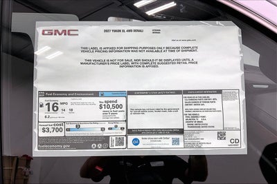 2027 GMC Yukon XL Denali